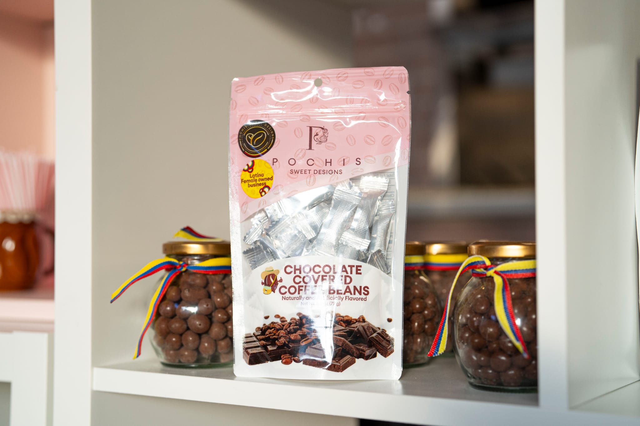 CHOCOLATE COVERED COFFEE BEANS