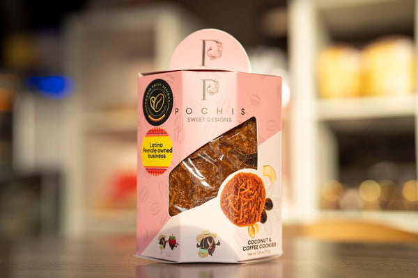 COCONUT & COFFEE COOKIES