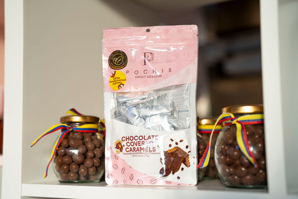 CHOCOLATE COVERED CARAMELS