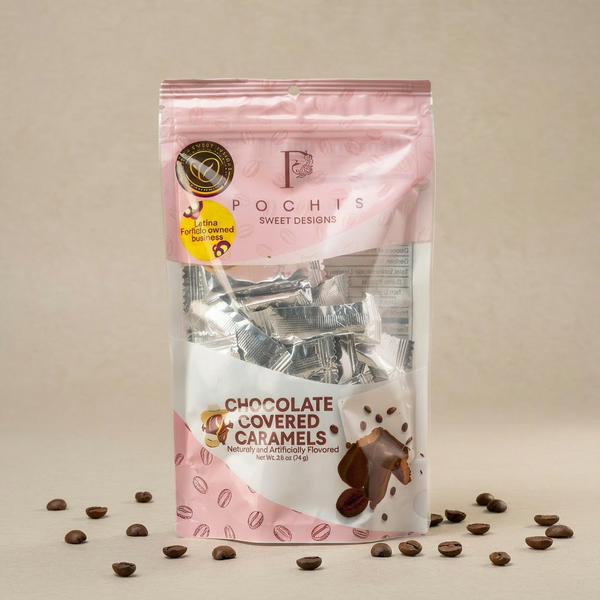 CHOCOLATE COVERED CARAMELS