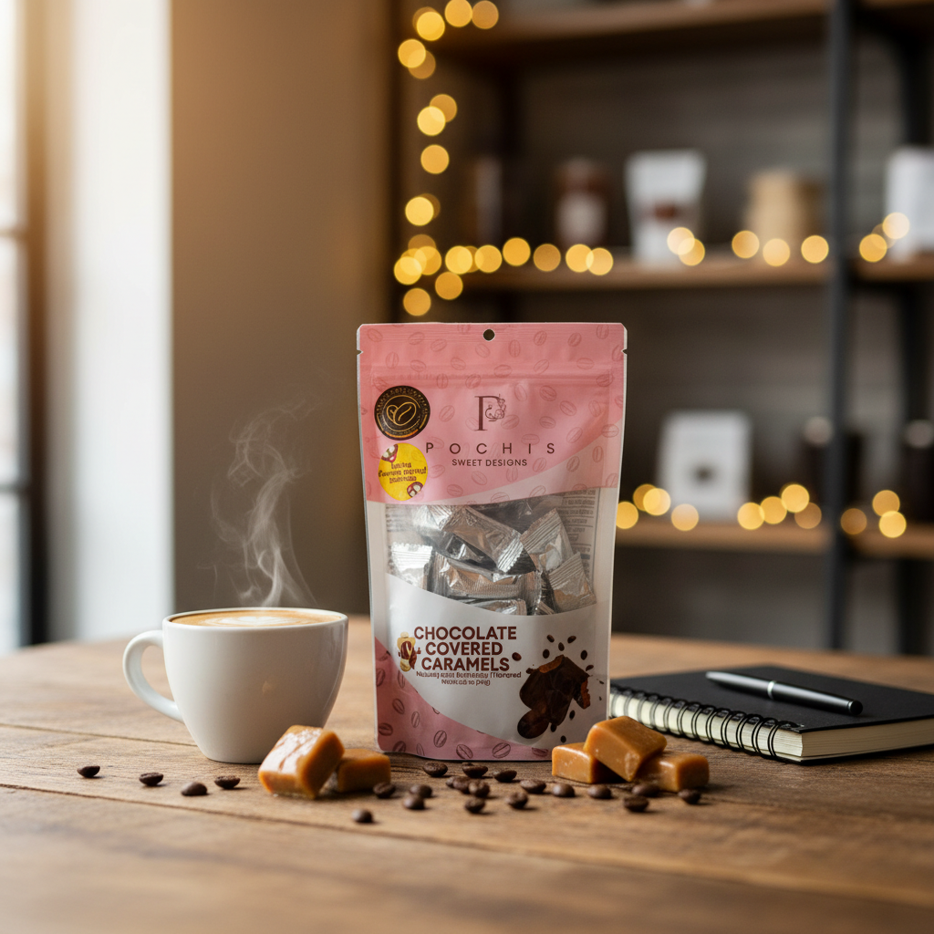 CHOCOLATE COVERED CARAMELS