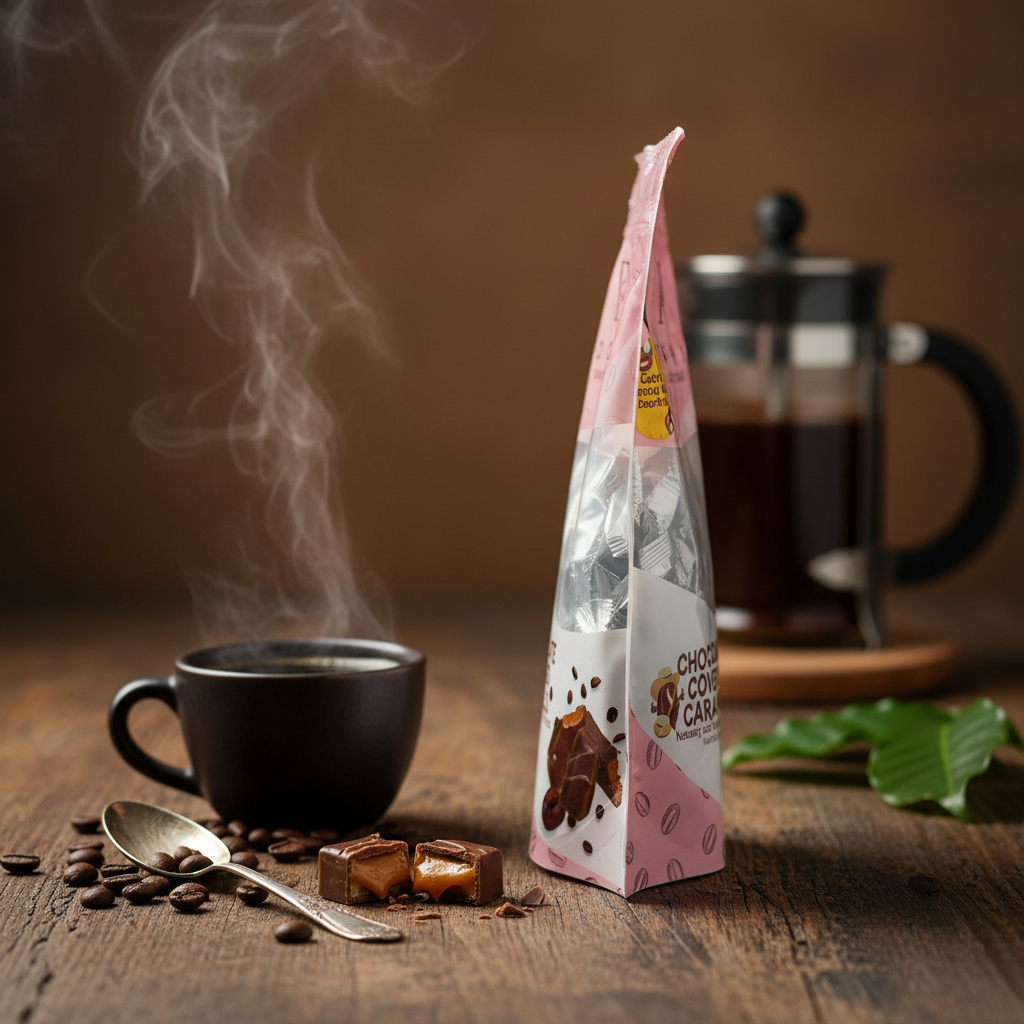 CHOCOLATE COVERED CARAMELS